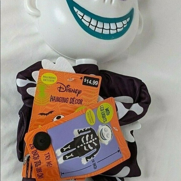 Nightmare Before Christmas Light-Up Hanging Decor Lock Shock Barrel Halloween - Picture 5 of 11